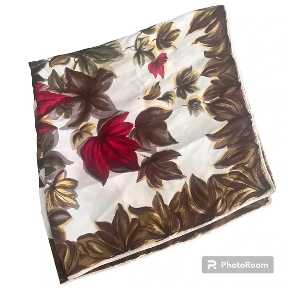 Vintage St Michael Satin Scarf - Picture 8 of 8